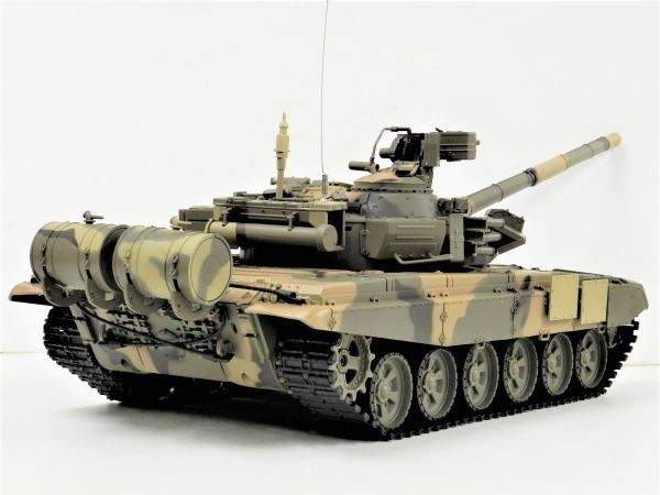買取り実績 ☆塗装済み完成品☆ Heng Long 2.4GHz 1/16 戦車ラジコン ロシア主力戦車 T-90 3938-1 【赤外線バトルシステム付 対戦可能 Ver.7.0】 戦車、軍用車両