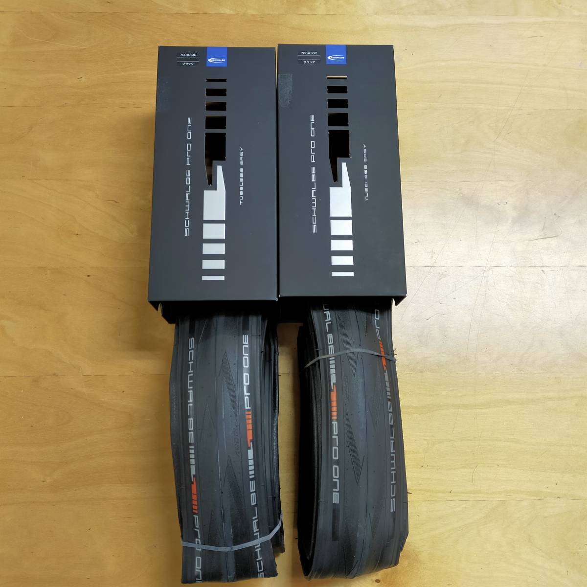 オリジナル ONE PRO SCHWALBE 2本セット TLE チューブレスイージー