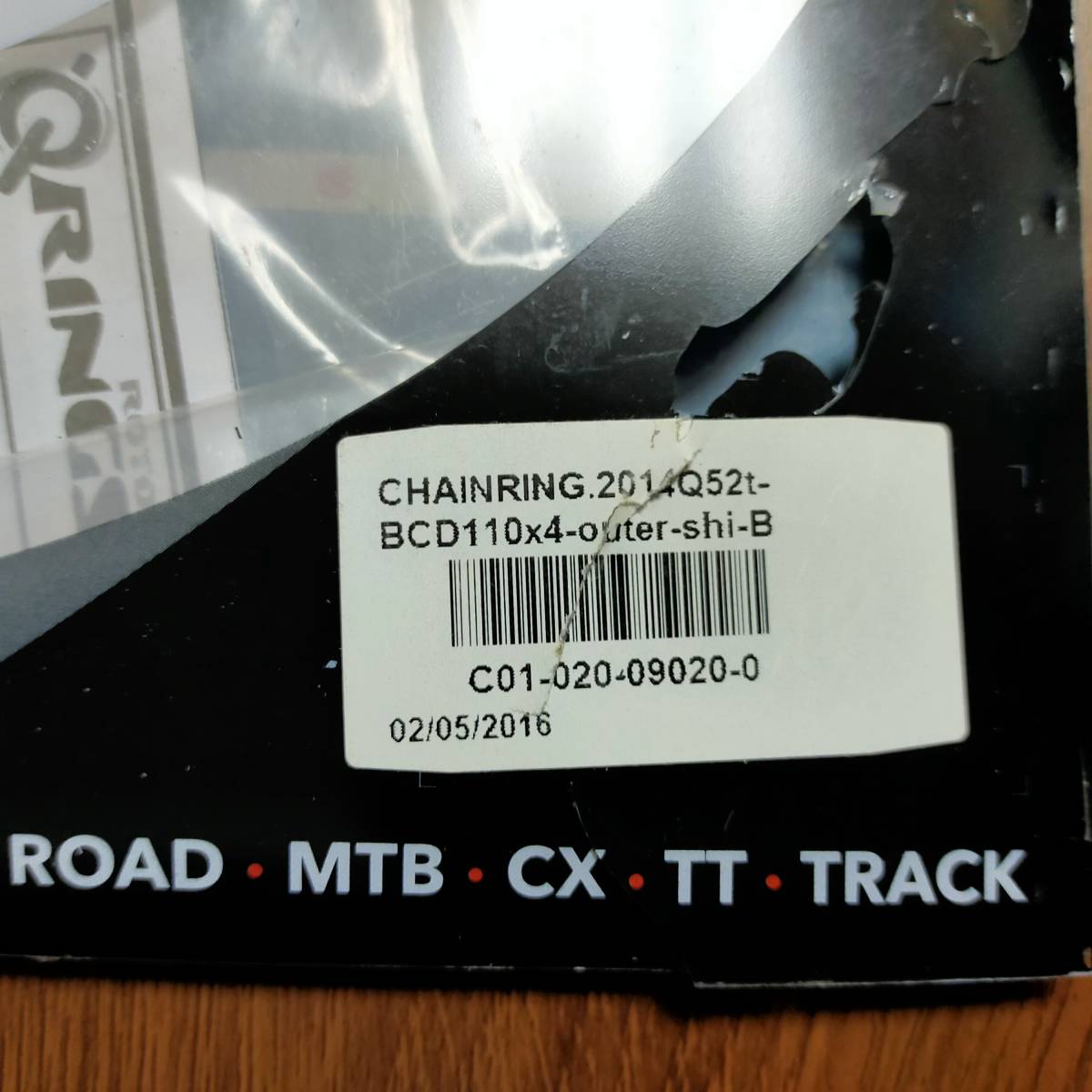 Q-RINGS 52T BCD110mm 4穴 シマノ SHIMANO 9000 6800 ROTOR Q-RINGS 52T BCD110mm 4穴 シマノ SHIMANO 9000 6800 ROTOR