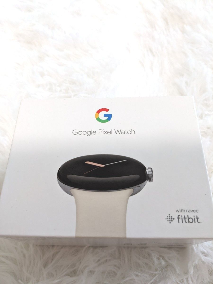 新品未開封品】Google pixel watch polished silver/Chalk グーグル