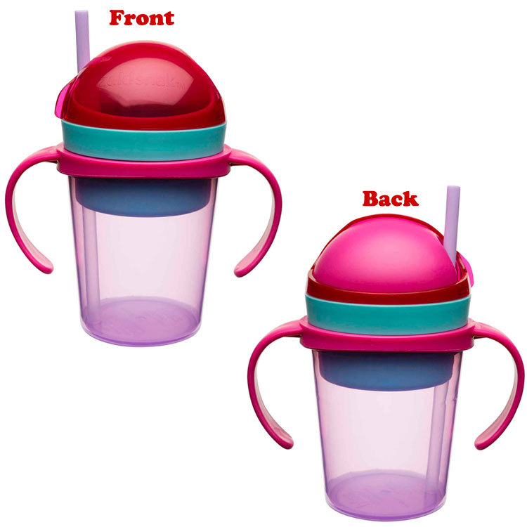  тренировка cup 230ml снэки cup имеется кружка с соломинкой розовый zak