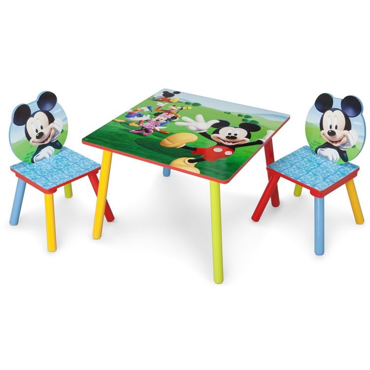  child table & chair set Disney Mickey Mouse 2 person for furniture Delta Delta