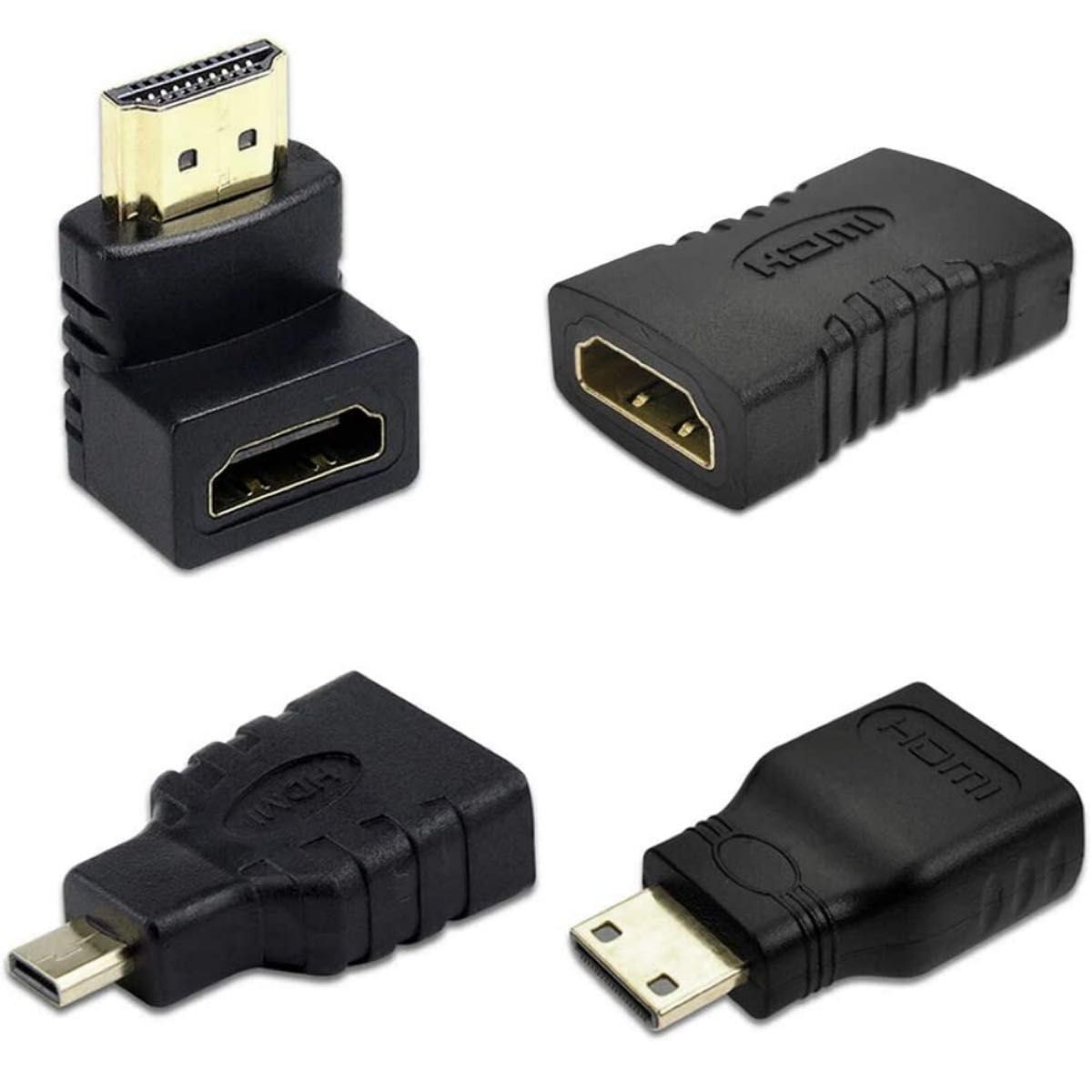  HDMIコネクタをミニHDMIコネクタに変換する HDMI変換アダプタ