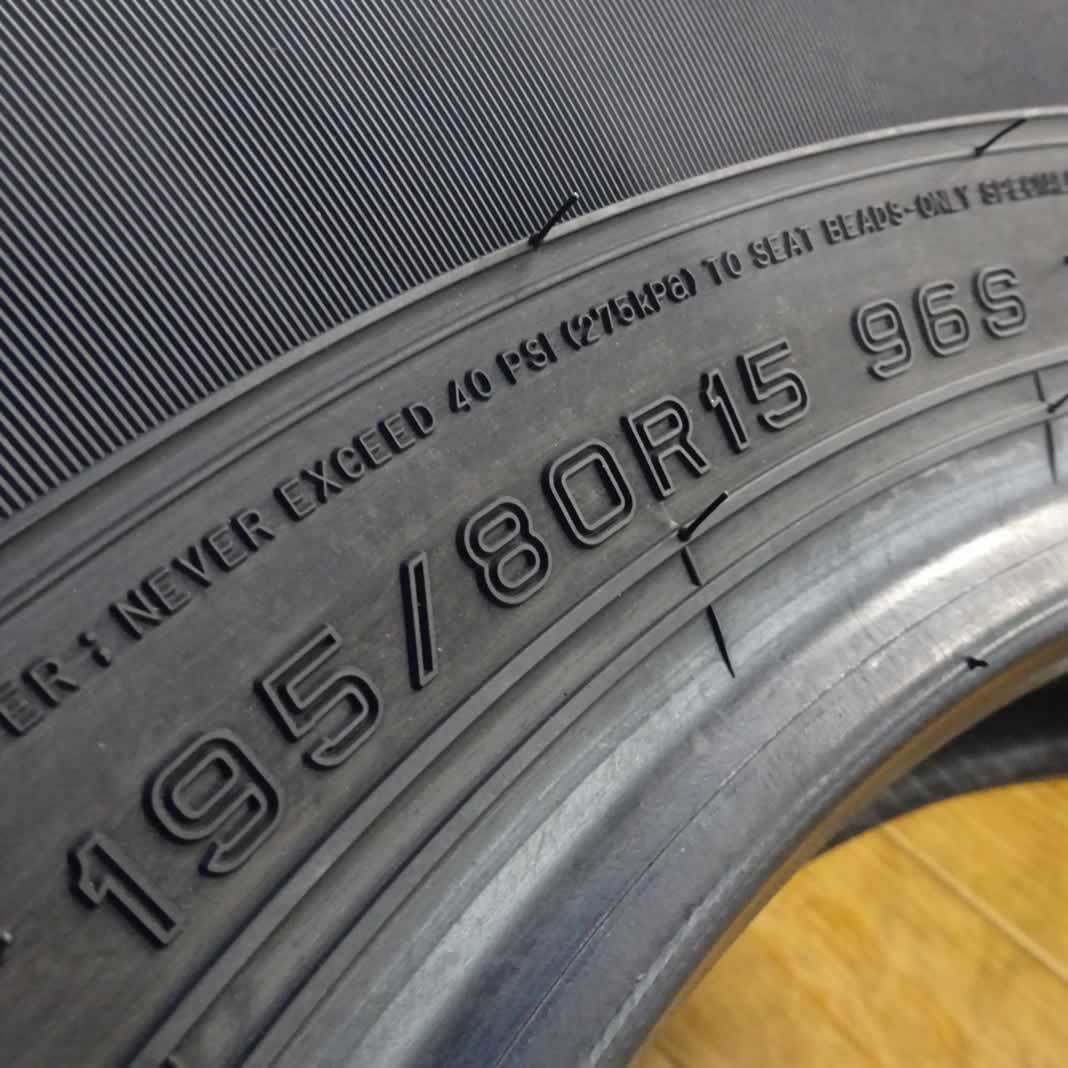 夏4本SET 会社宛 送料無料 195/80R15 96S ダンロップ グラントレック AT20 2022年 バリ溝 スズキ ジムニーシエラ 店頭交換OK 特価 NO,Z0700_画像6