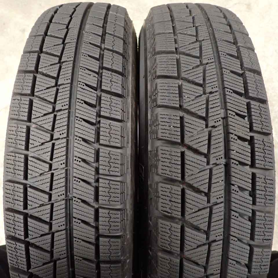 冬4本SET 会社宛 送料無料 145/80R13×4J 75Q ブリヂストン アイスパートナー 2 2021年製 アルミ N-BOX アルト スペーシア プレオ NO,C3460_画像5