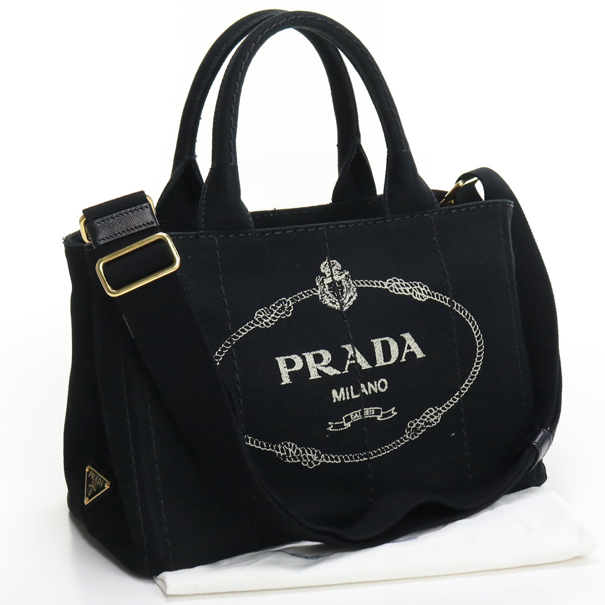 激安の 中古良品プラダPRADA カナパトートバッグ ブランド ショルダー