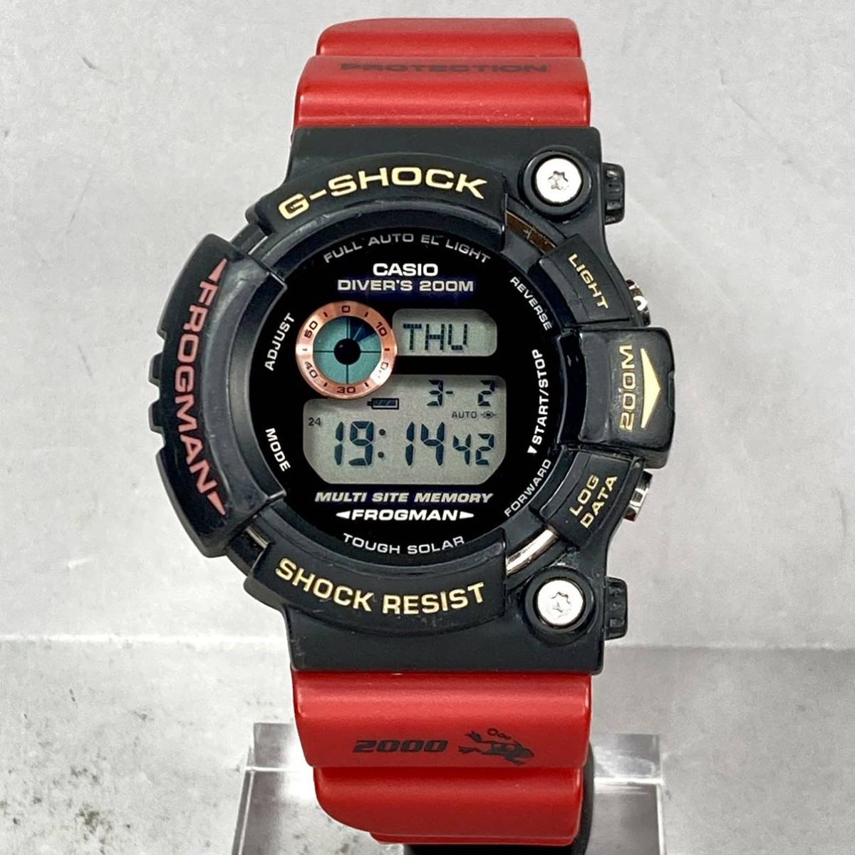 CASIO G-SHOCK GW-200TC トリプルクラウン レッド eva.gov.co
