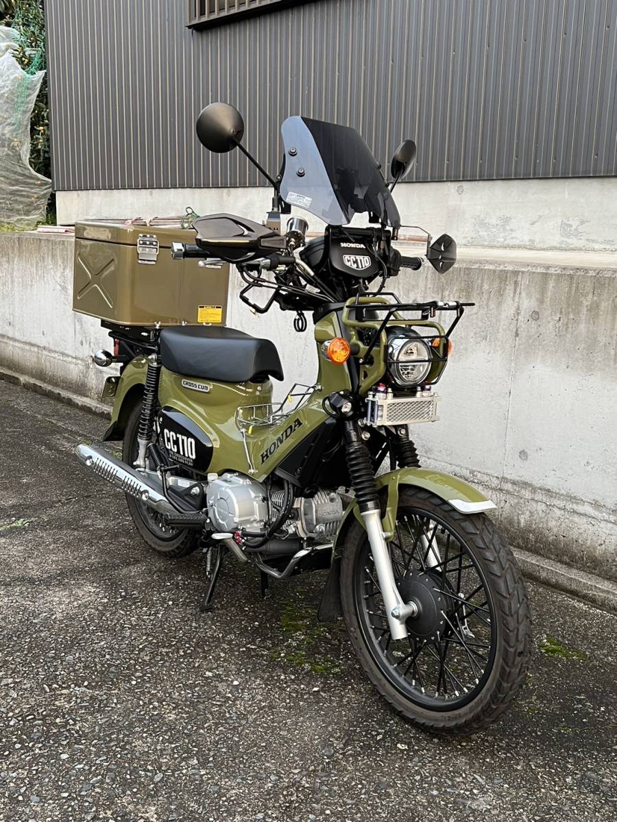 クロスカブ110 カモフラージュグリーン JA45 後期型 低走行 カスタム
