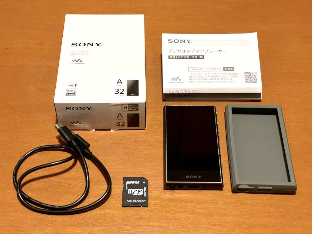 いますが】 ☆SONY ウォークマンAシリーズ 32GB NW-A306 グレー