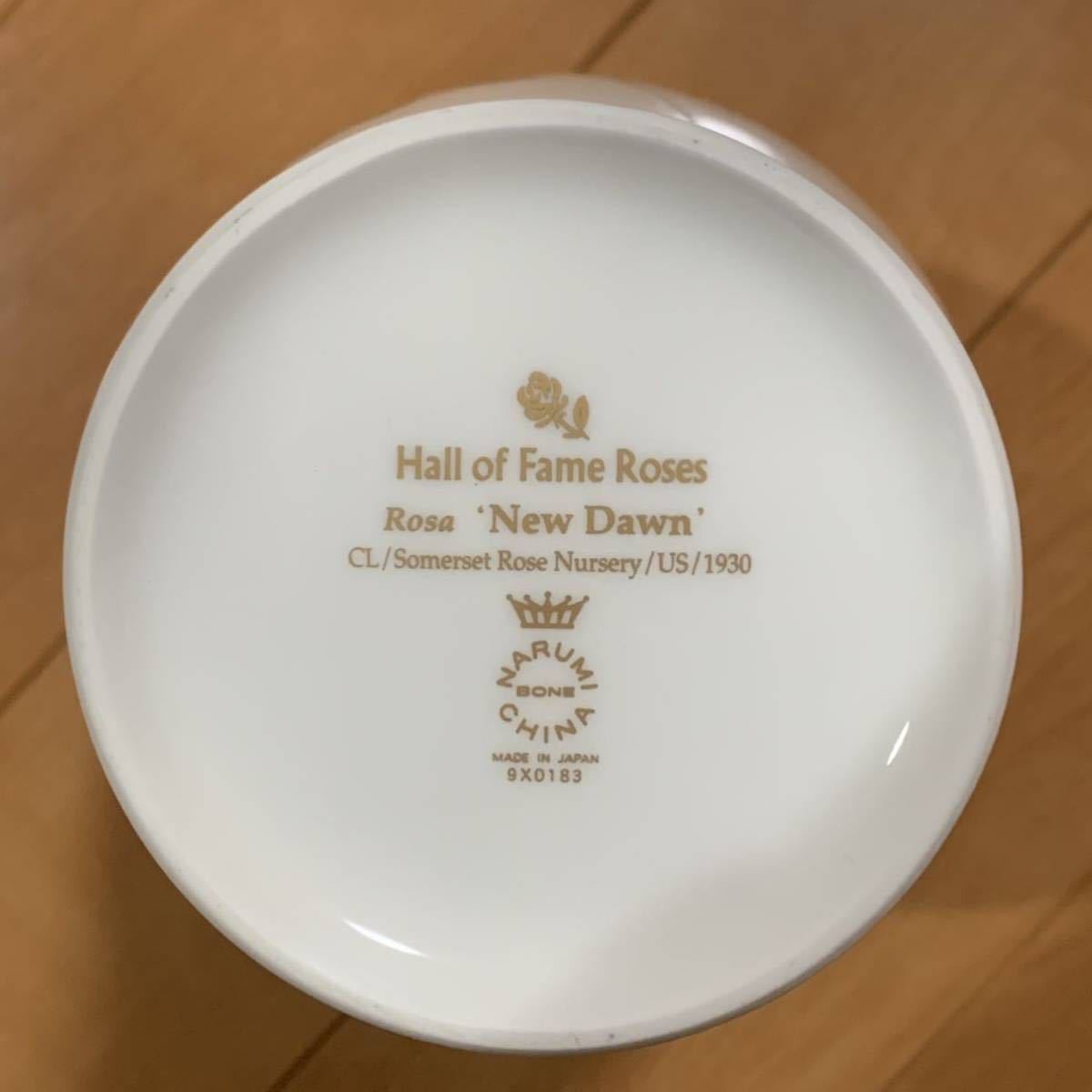 未使用 NARUMI ナルミ 花瓶 Hall of Fame Roses New Dawn バラ 未使用 NARUMI ナルミ 花瓶 Hall of Fame Roses New Dawn バラ