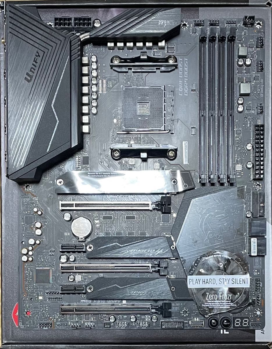 【中古美品】MSI MEG X570 UNIFY AM4 Ryzen マザーボード