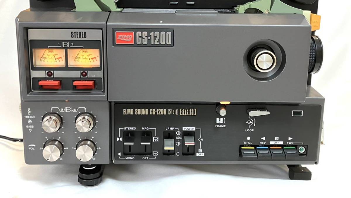 送料無料 ELMO【GS-1200】8ミリ/映写機 通電確認 現状お渡し - 5