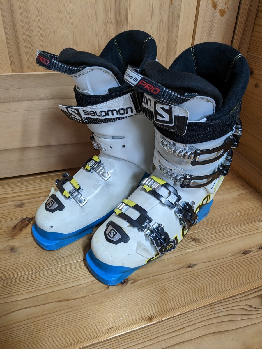 Yahoo!オークション   SALOMON/サロモン スキーブーツ X PRO 白/水