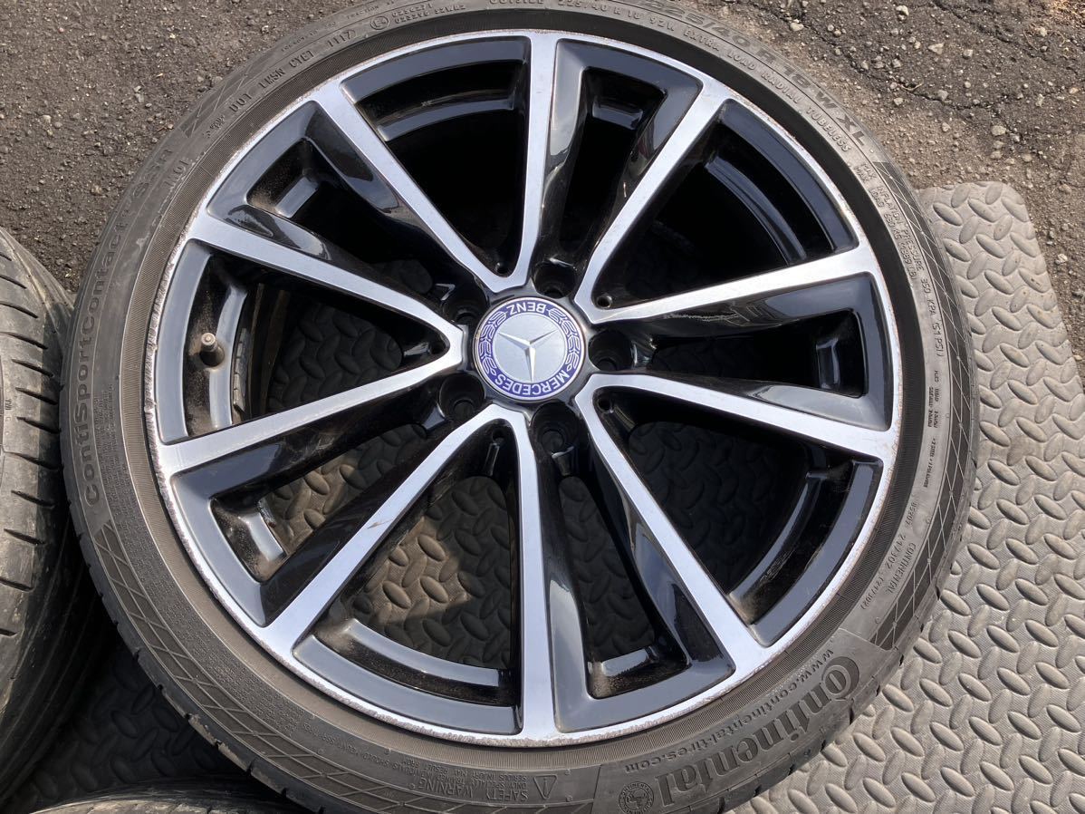 メルセデスベンツ W246 Bクラス ナイトパッケージ 純正 18インチ-
