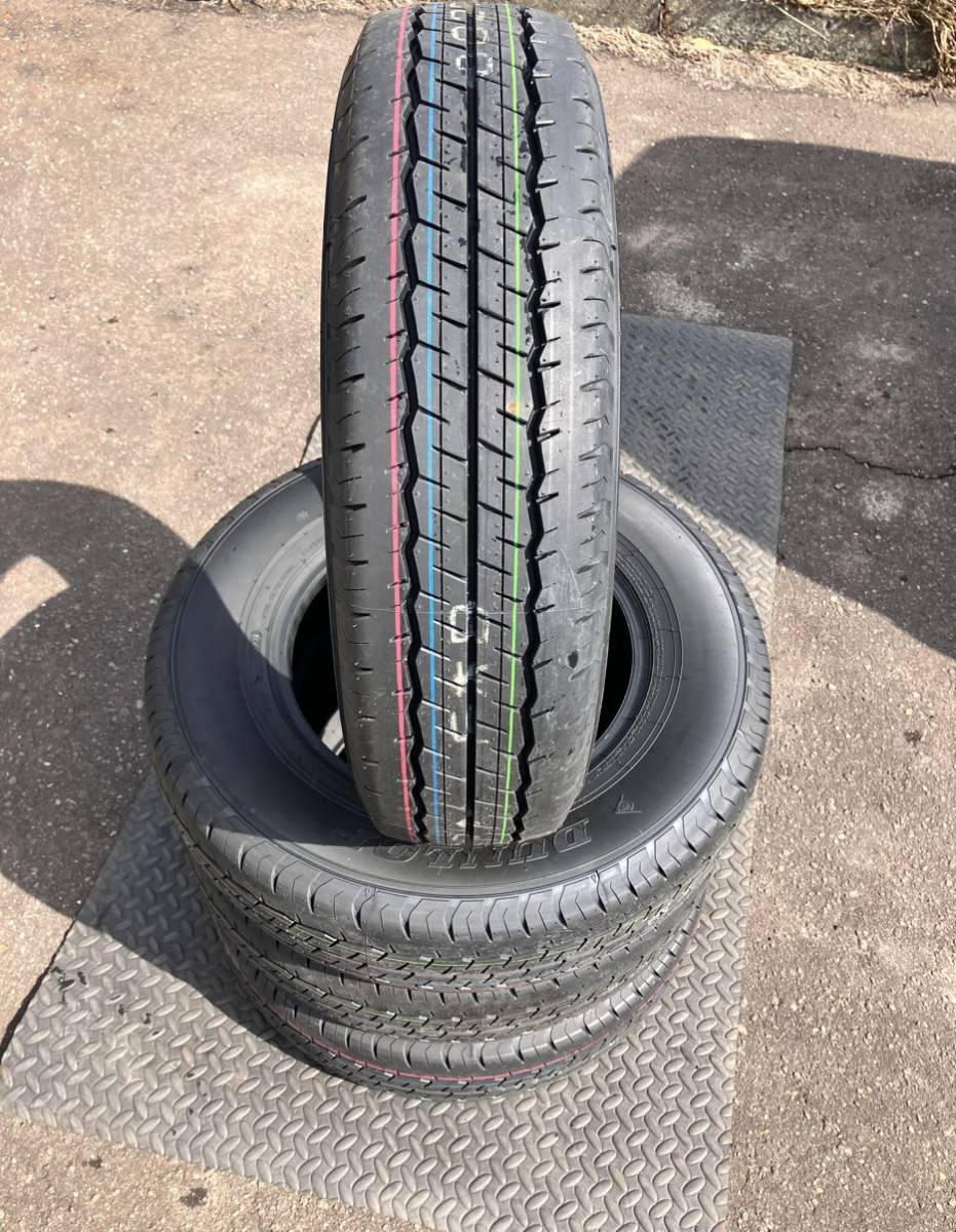 新車外し 2023年製 DUNLOP SP175N 195/80R15 107/105N LT 15インチ 夏
