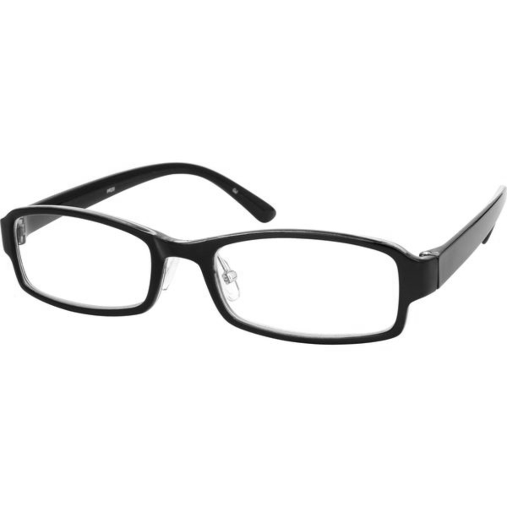 ☆ ブラック ☆ 度数1.00 メガネ ブルーライトカット 通販 クリアビュータイプ PCメガネ PCめがね PC眼鏡 老眼鏡 リーディンググラス めが_画像1