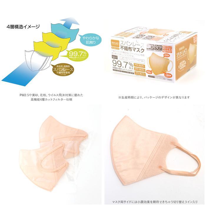 * black non-woven Masques bread race mail order mask non-woven solid color non-woven mask stylish piece packing 30 sheets disposable Masques bread re-