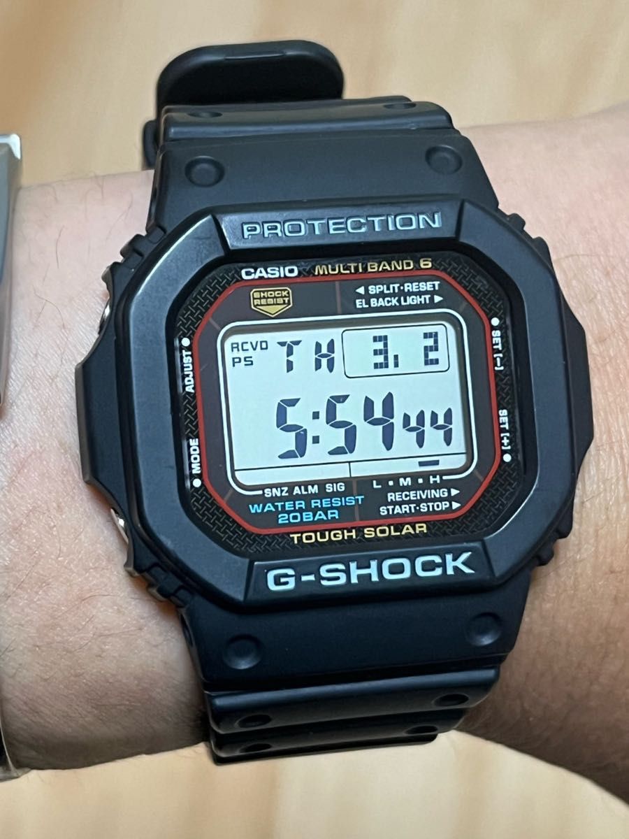 CASIO G-SHOCK 最も人気スピードモデルタフソーラーマルチBAND♪ソーラー電波 人気のオリジン メンズ レディース時計