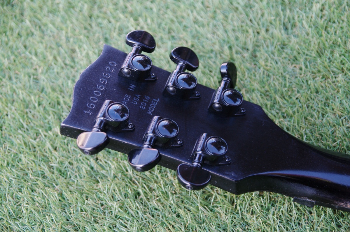 Gibson USA 2016 Limited Run Les Paul CM Black ギブソン レスポール ブラック エレキギター 中古 現状品 フロイドローズ FRX_画像6