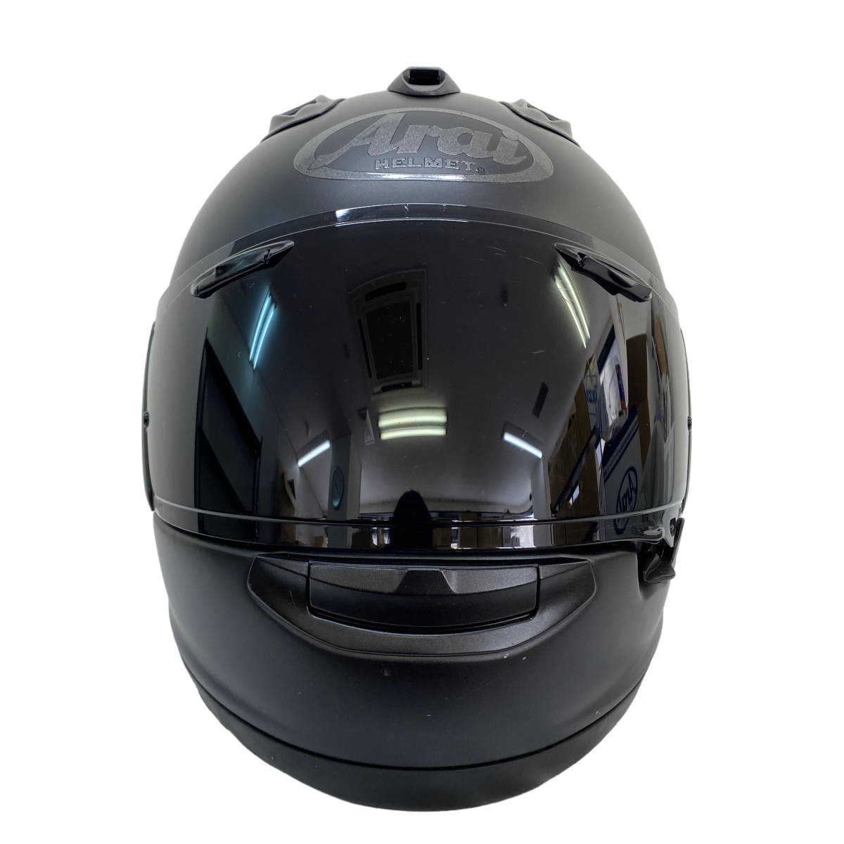 【即決】 ARAI アライ フルフェイスヘルメット RX-7X 黒系 ブラック系 Ｍサイズ  677-100-Bの画像2