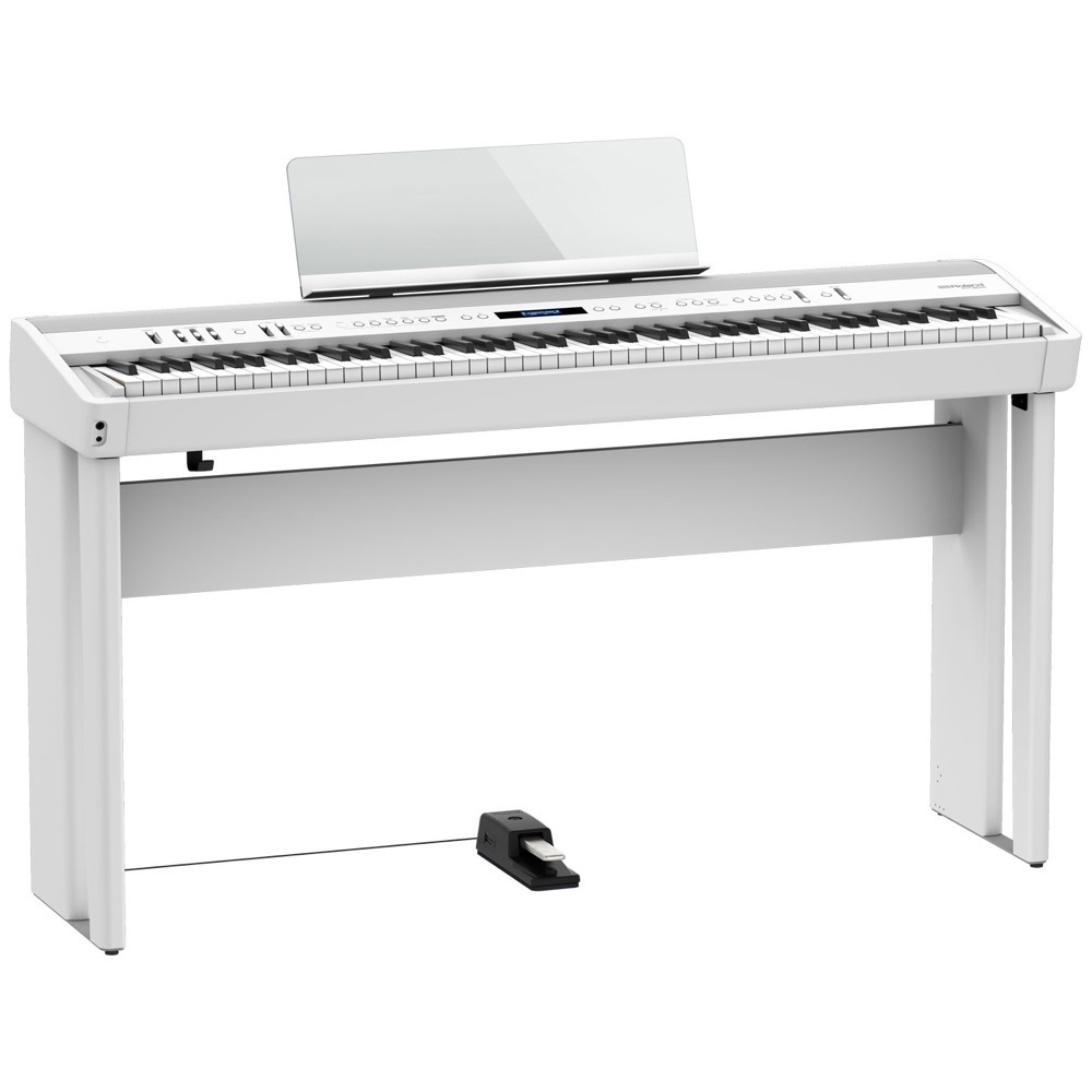 ローランド ROLAND FP-90X-WH Digital Piano ホワイト デジタルピアノ 純正スタンド付き