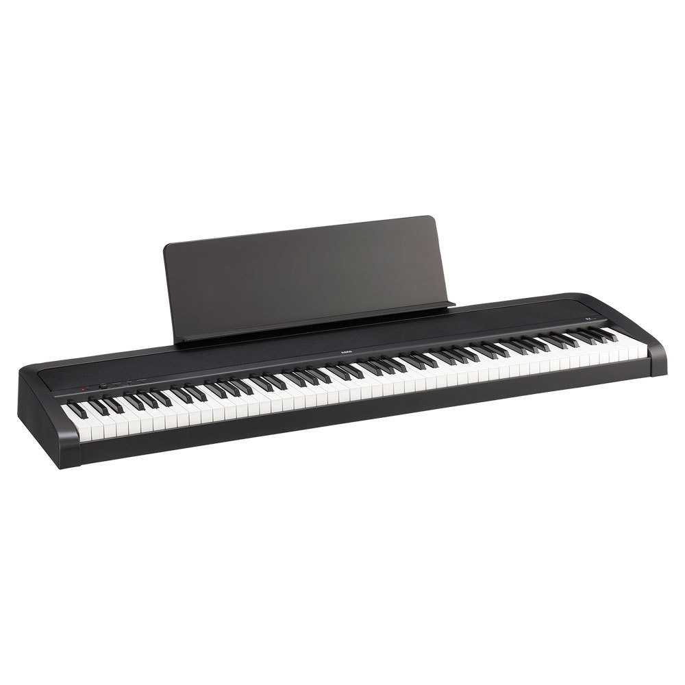 コルグ KORG B2 BK 電子ピアノ Dicon Audio KS-020 X型キーボードスタンド 2点セット
