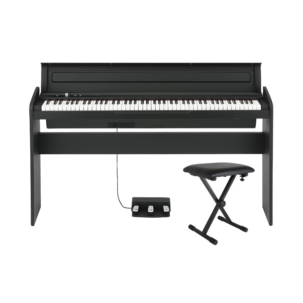 コルグ KORG LP-180 BK X型ピアノイス付き 電子ピアノ