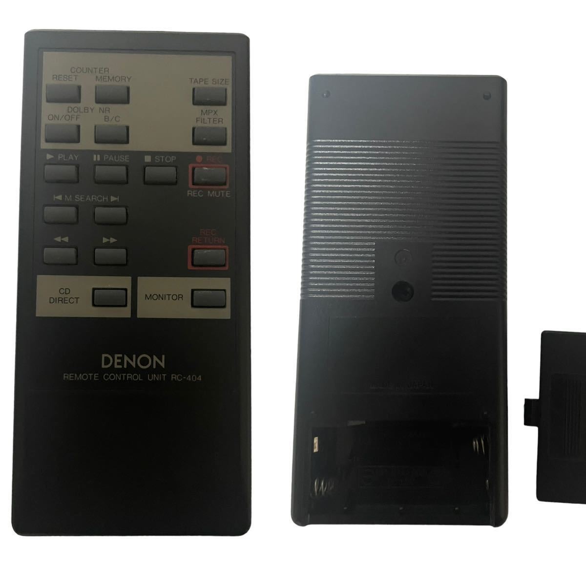 美品☆希少☆最高級機 DENON デノン DR-70 3ヘッド カセットデッキ