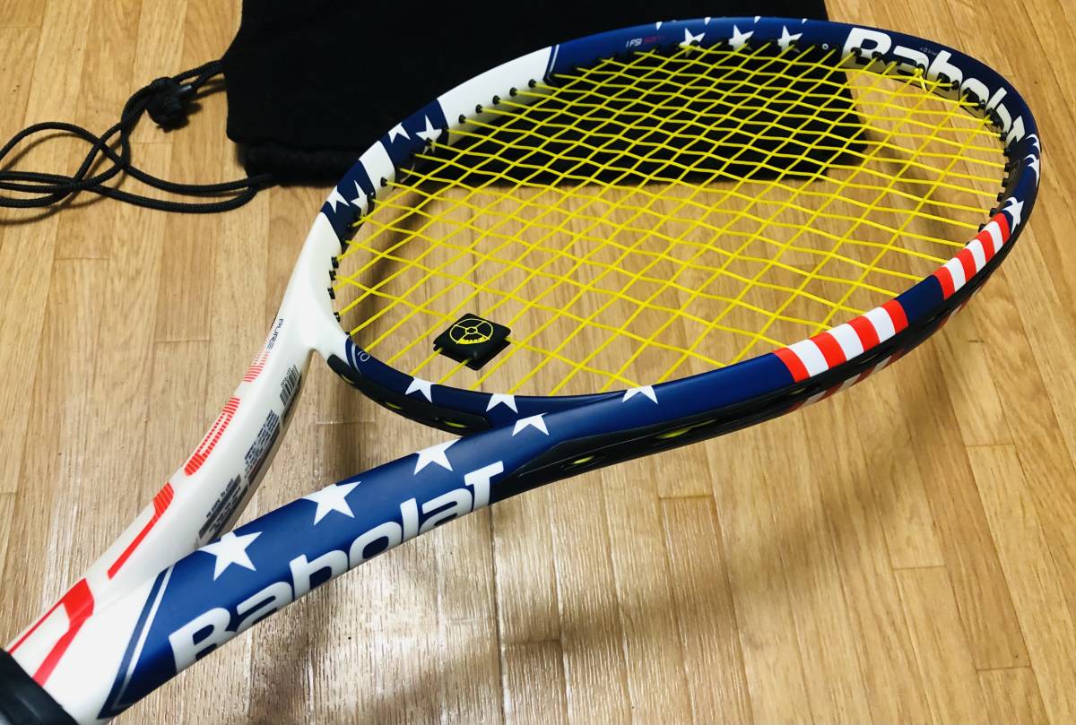 送料無料 極美品 Babolat PURE AERO US STAR バボラ ピュア アエロ US