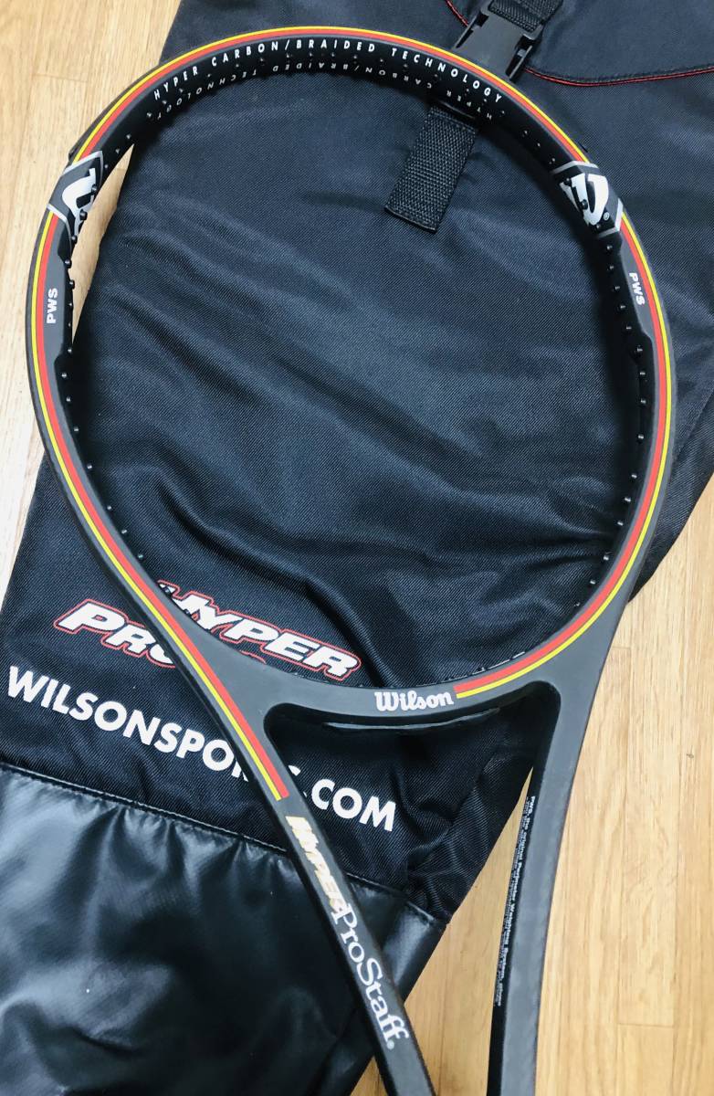 未使用 テストフレーム 送料無料　Wilson Hyper ProStaff 85 2000 limited edition ハイパー プロスタッフ 2000 リミテッドエディション_画像4