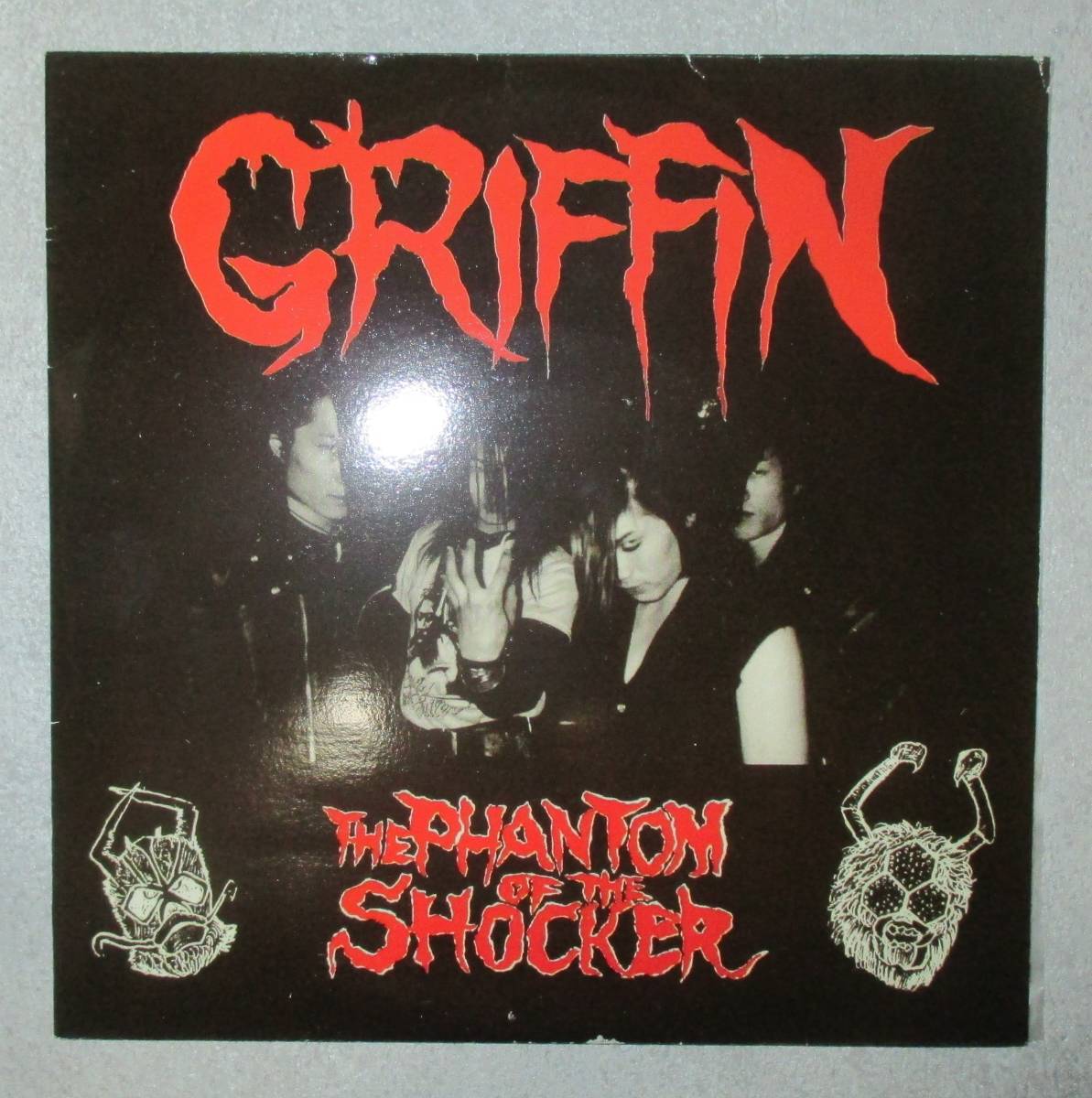 グリフィン　Griffin　The Phantom Of The Shocker　シングル レコード　ハードコアパンク　インディーズ　S.O.B.　ダンスマカブラ　再発盤