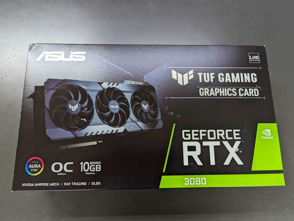 ASUS V2 OC Edition 10GB GDDR6X TUF-RTX3080-O10G-V2-GAMING