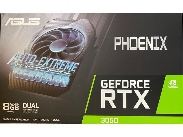 ASUS NVIDIA GeForce RTX 3050 8GB GDDR6 / PH-RTX3050-8G