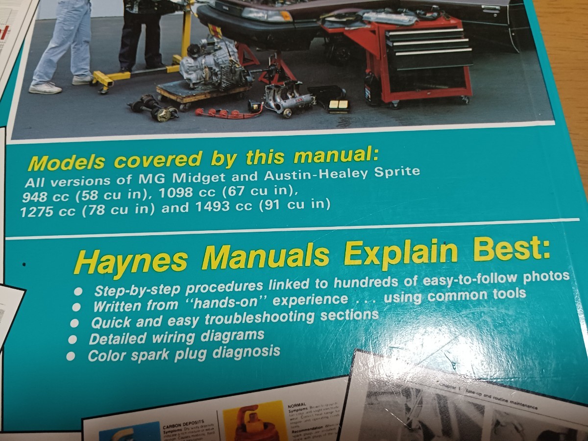 # rare / prompt decision free shipping #Haynes partition nzMGmi jet MIDGET Austin * Healey / sprite 1958-1980 repair manual 948.1098.1275.1493CC