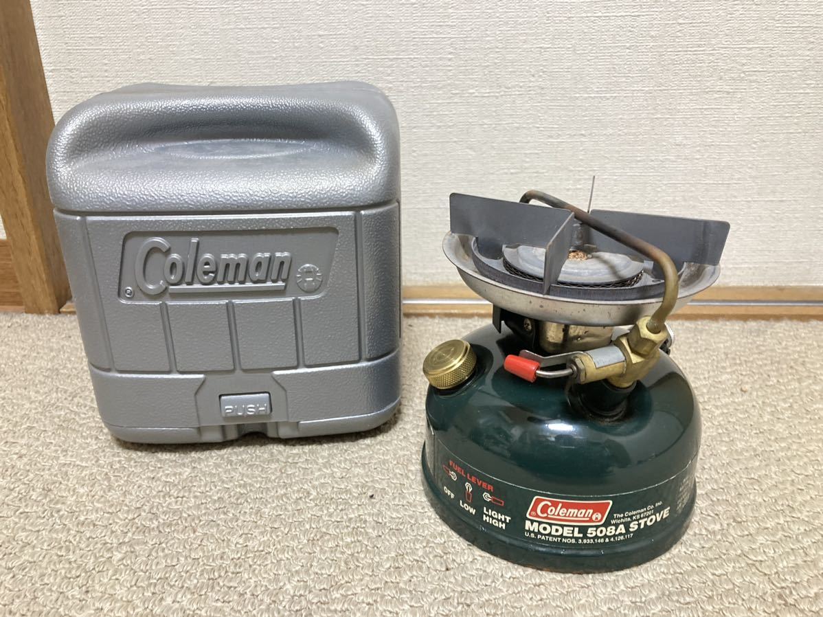 1円スタート Coleman コールマン ガソリンストーブ 508A スポーツ