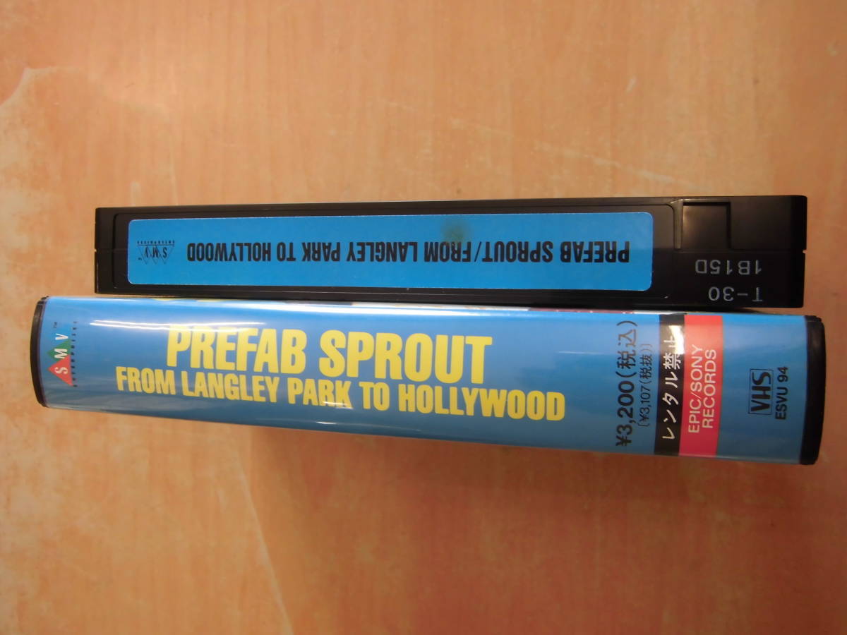 [plifab* sprouts prefab sprout From Langley Park To Hollywood] cell version VHS video 