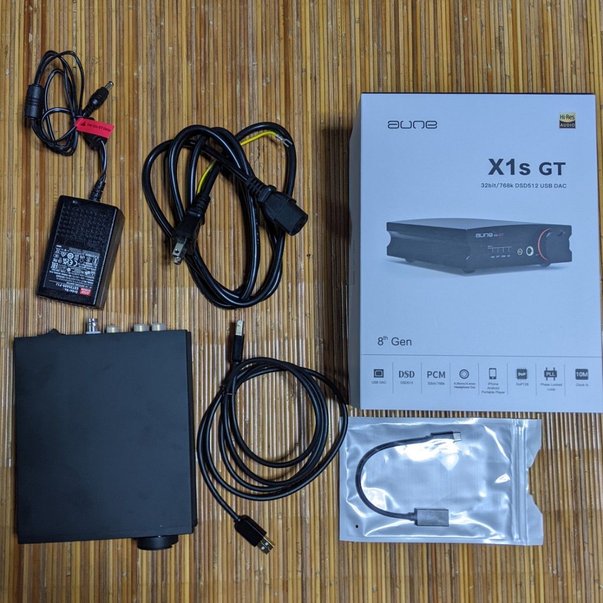 aune audio x1sgt usbdac ヘッドホンアンプ