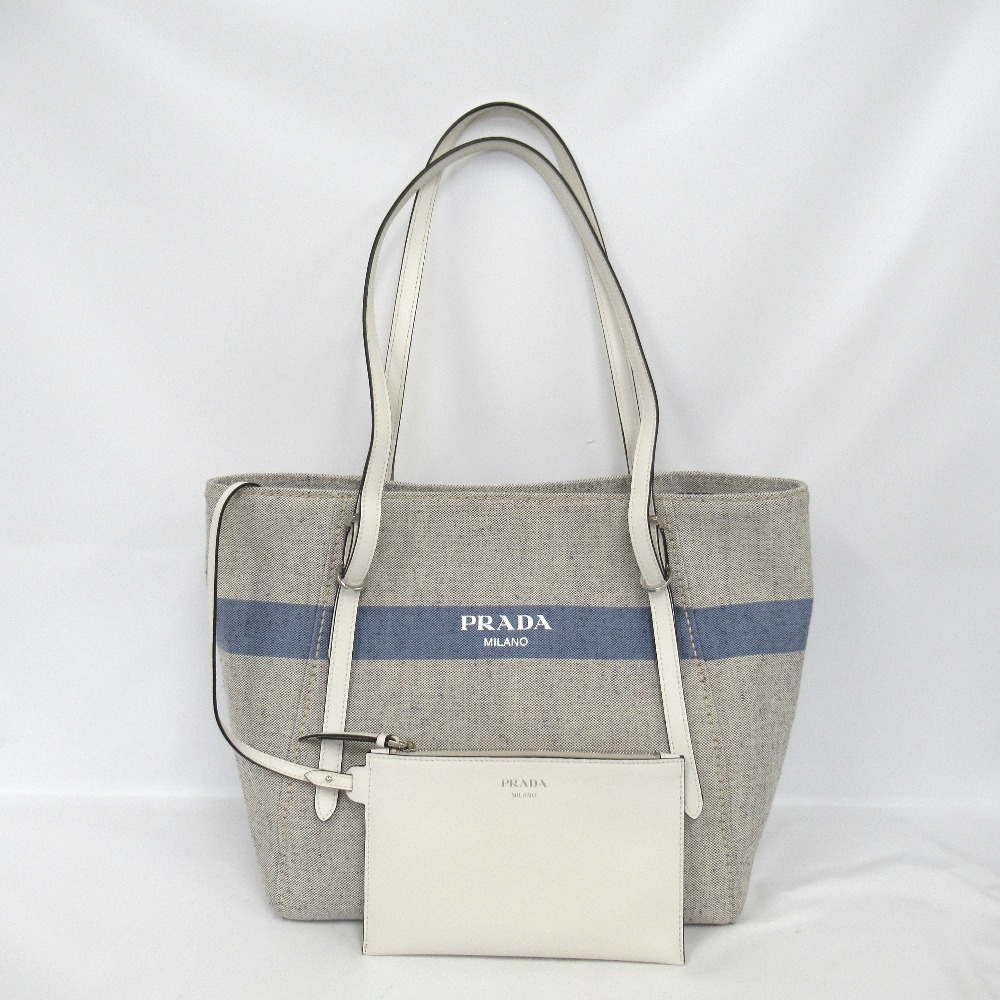 Ot954541 プラダ PRADA キャンバス トートバッグ ミストリノ シティ