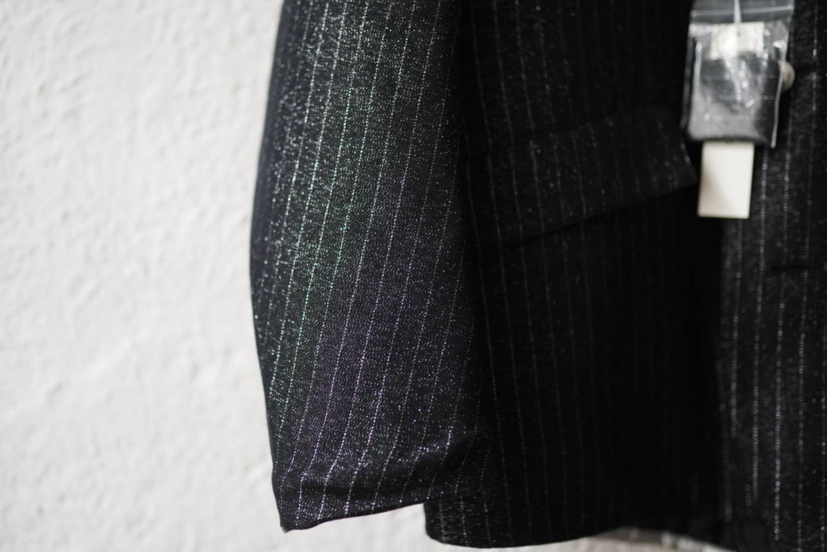 sulvam サルバム 21AW キルティンググリッターストライプジャケット