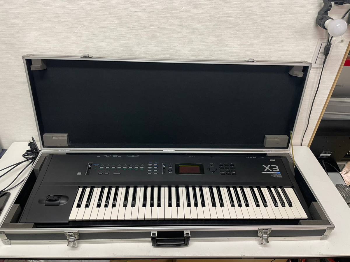 コルグ KORG X3 シンセサイザー キーボード MUSIC WORKSTATION 61鍵