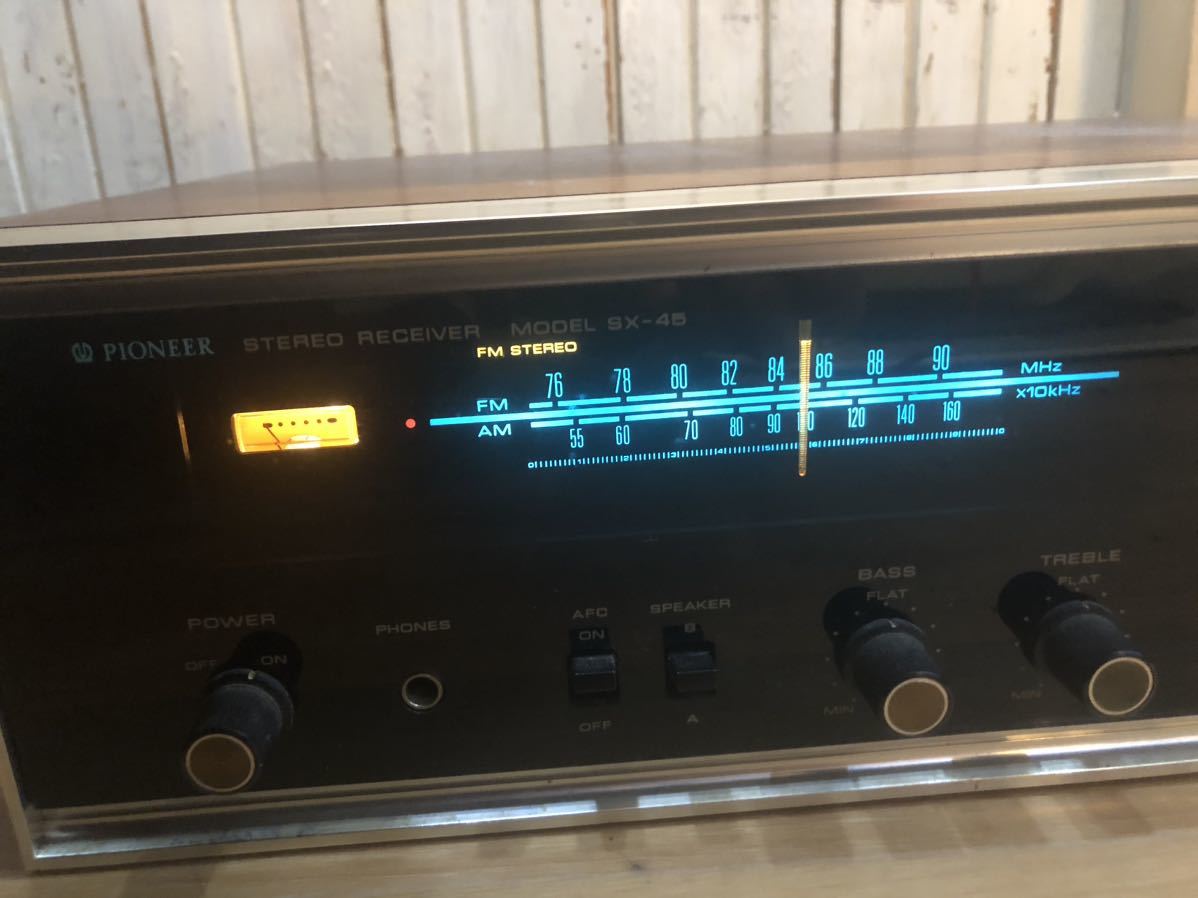 Yahoo!オークション - PIONEER SX-45 STEREO RECEIVER 1970年代 Yahoo!オークション - PIONEER SX-45 STEREO RECEIVER 1970年代