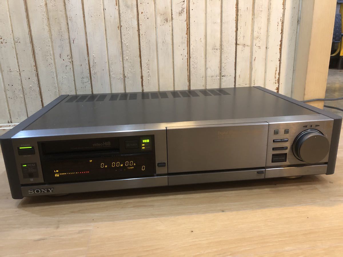 SONY EV-S2500 VIDEO CASSETTE RECORDER 1993年製 ソニー Hi8 ビデオカセット レコーダー