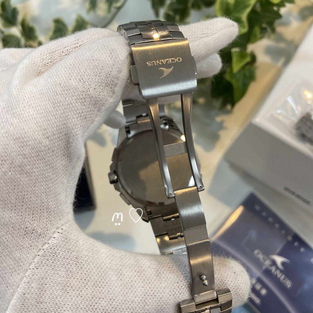 CASIO カシオ オシアナスマンタ OCW-S3400D-2AJF 電波ソーラー腕時計