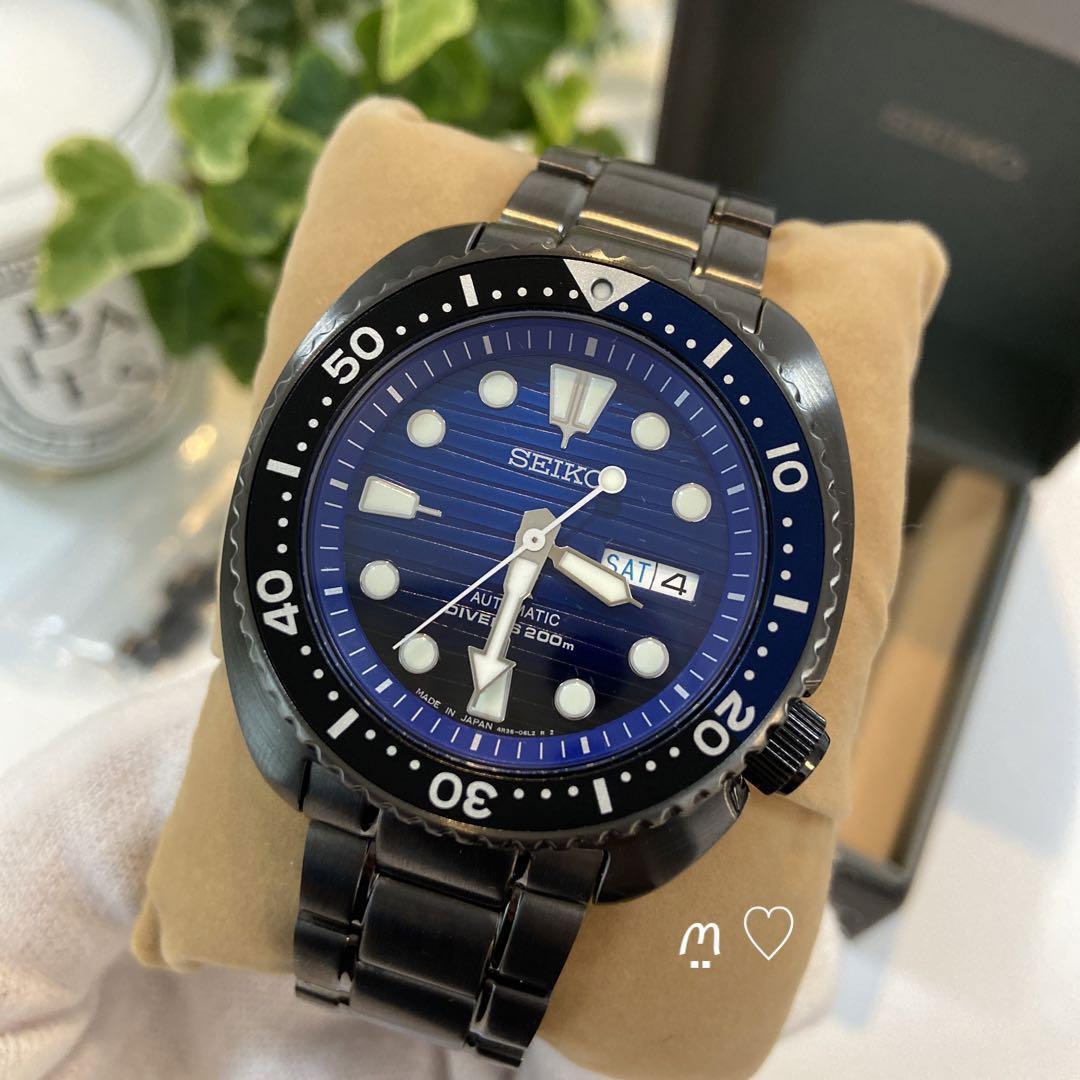 送料無料 SEIKO セイコー プロスペックス PROSPEX エアダイバーズ オートマチック 自動巻き メンズ腕時計 限定4R36-05 H0 美品
