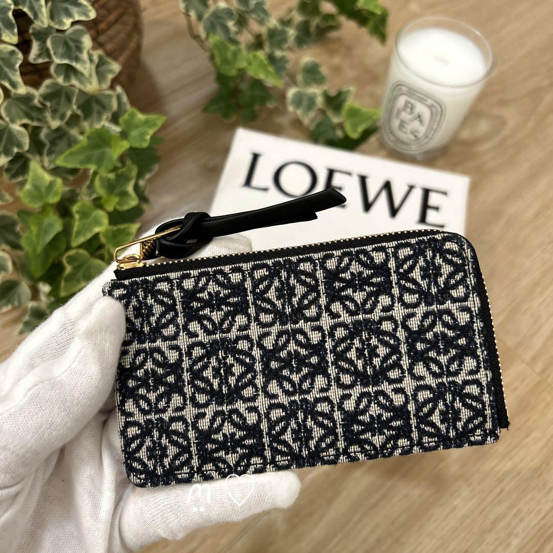 2021高い素材 送料無料 LOEWE ロエベ アナグラムジャガード コイン