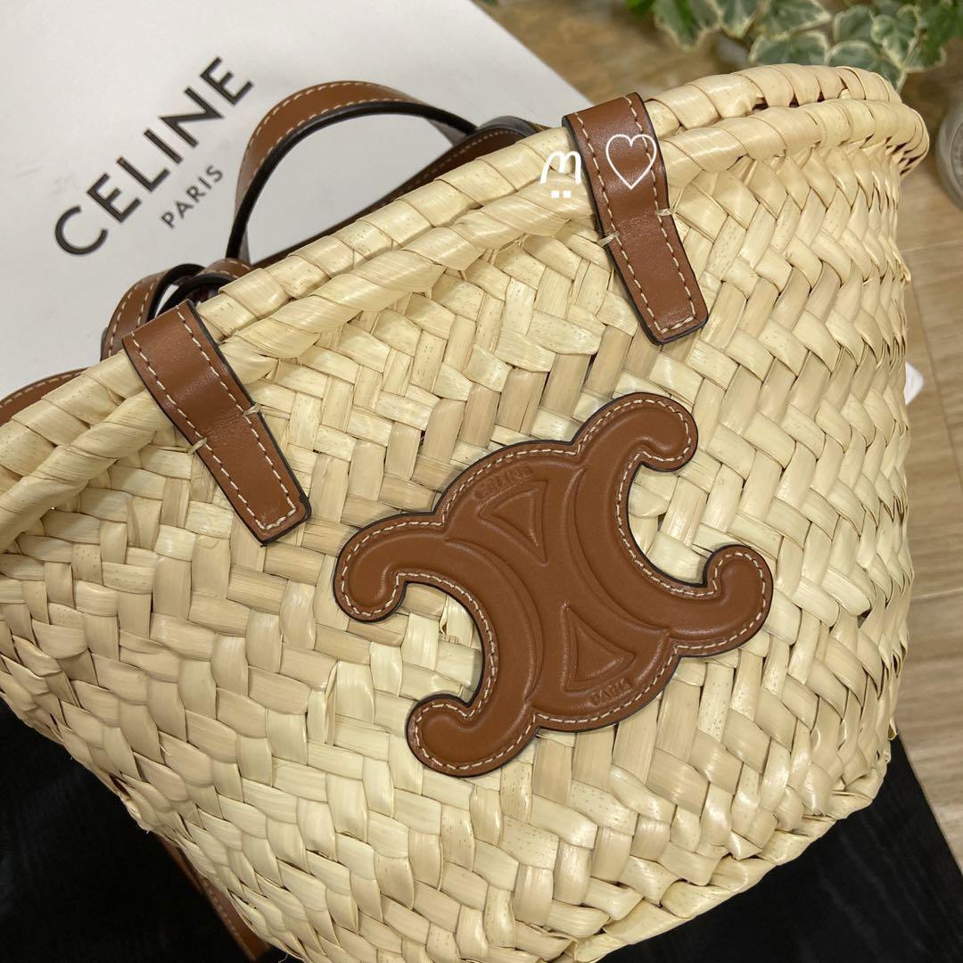 CELINE セリーヌ ミニトリオンフパニエ かごバッグ ショルダー 現行品-