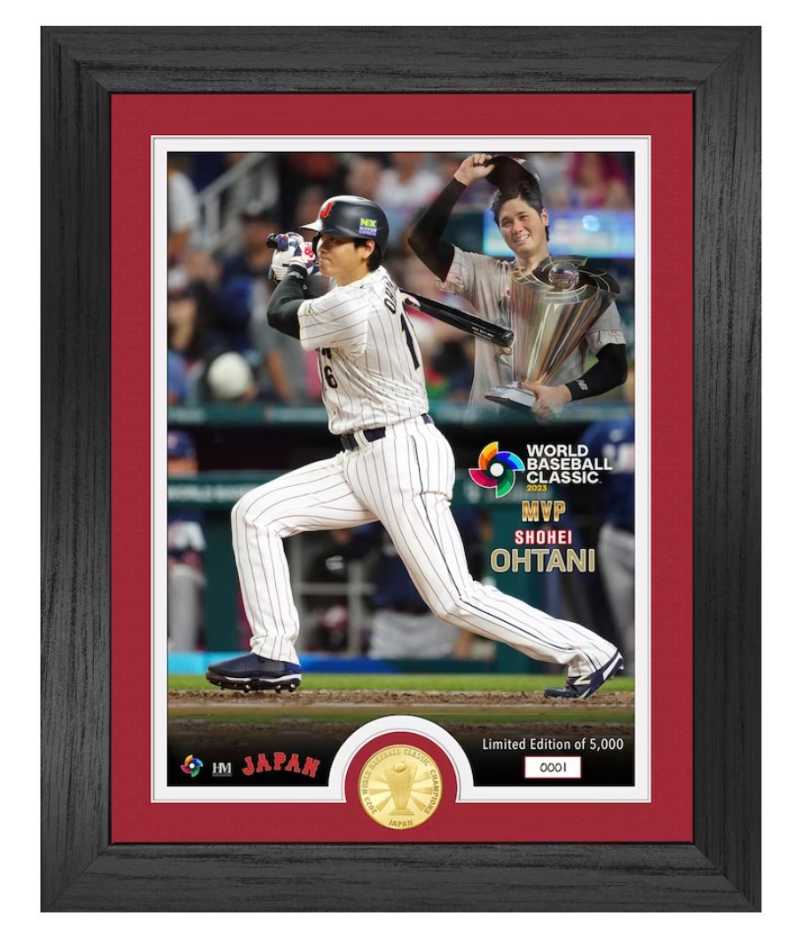 完璧 【大谷翔平】WBCでもMVP日本代表 MLBでのMVP記念品 記念グッズ