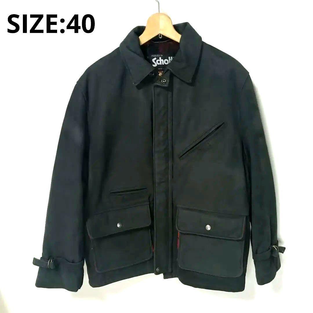 在庫有り お買い得 Schott レザーハンティングジャケット タータン