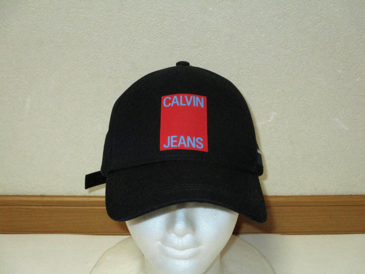 カルバンクライン　Calvin Klein jeans 　ロゴキャップ　　黒　　OS　　　　（３F　ハ大_画像5