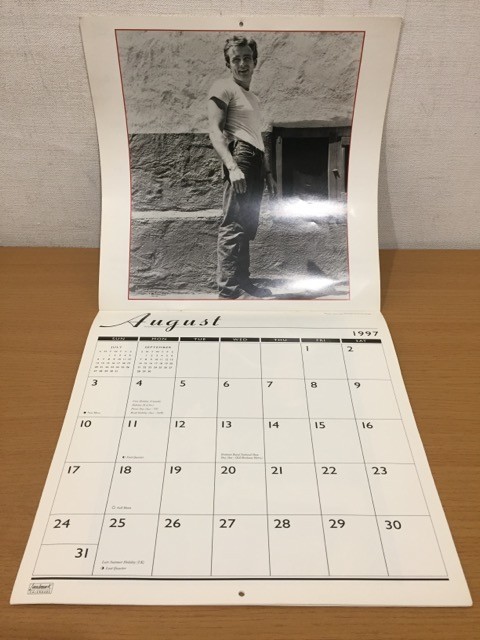 【送料160円】ジェームス・ディーン 1997年 ランドマークカレンダー [JAMES DEAN][Landmark Calendars]_画像3